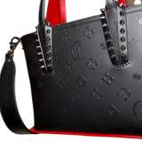 Christian Louboutin Cabata Mini Tote Black/Red - Image 6