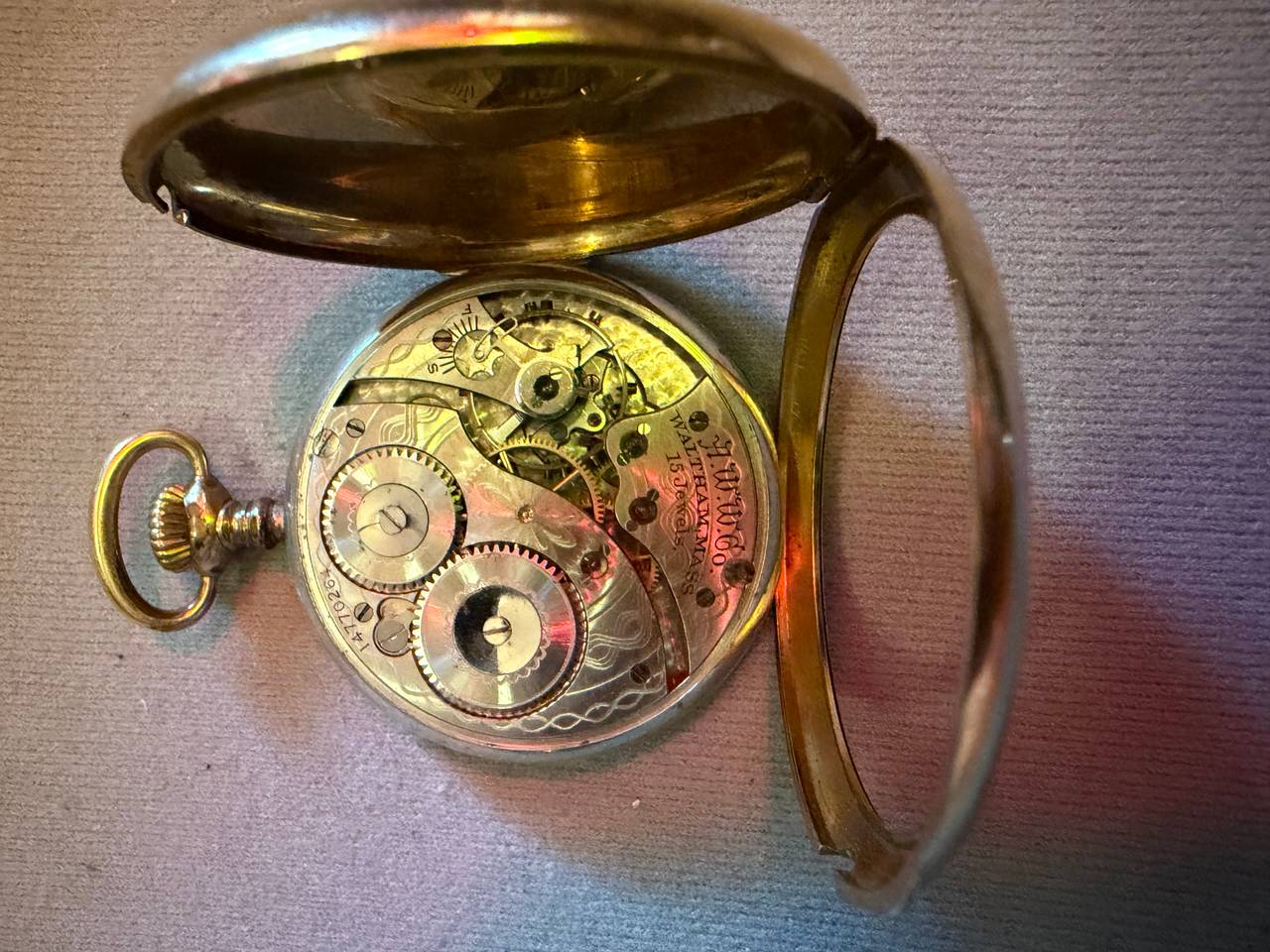 Waltham 15 Jewel Pocket Watch