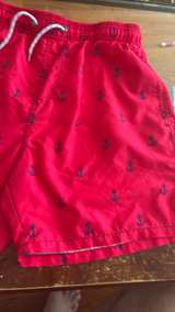 Men's Anchor Print Swim Trunks - Image 3