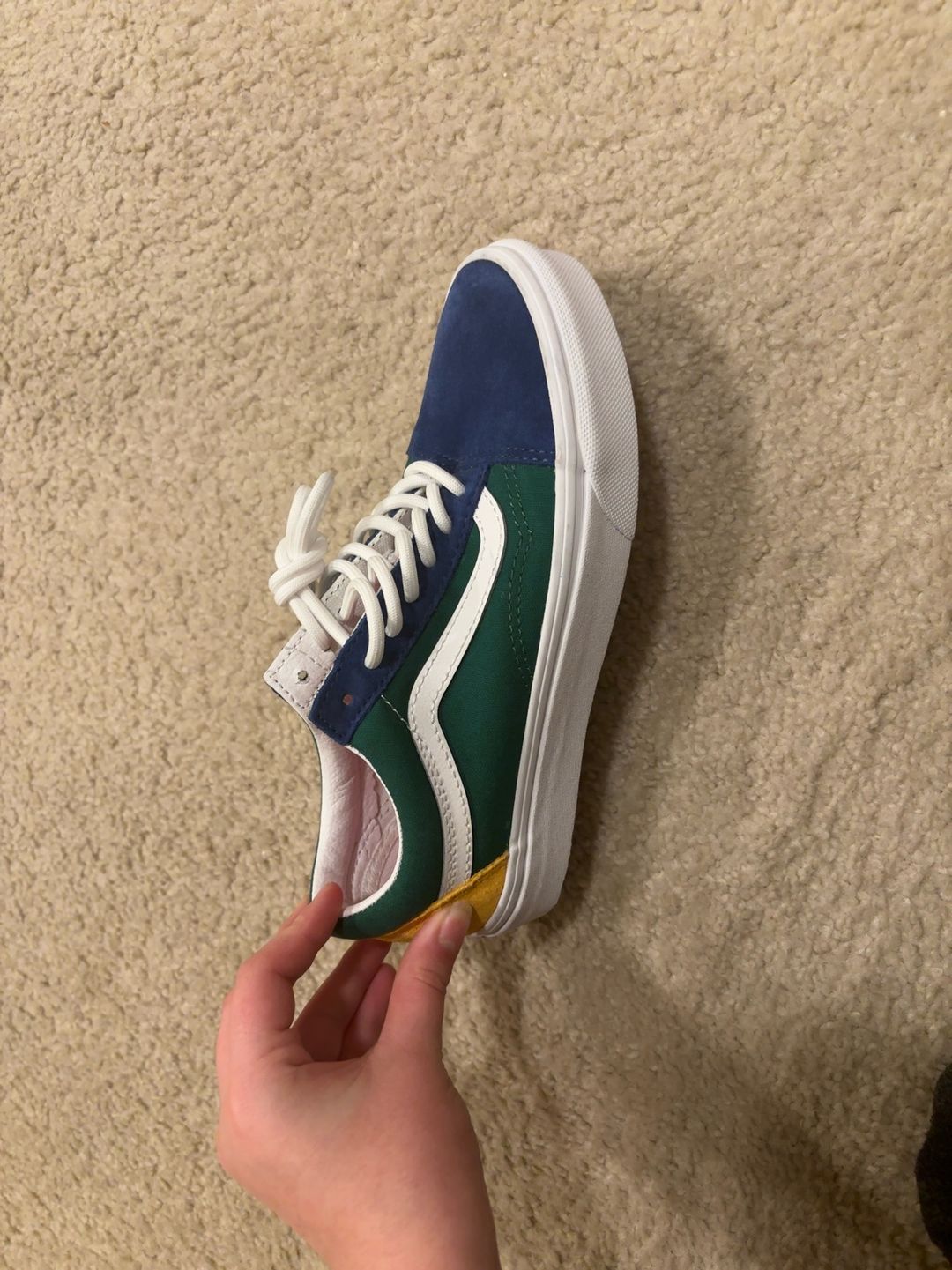 Vans Old Skool Yacht Club Colorblock Blue/Green/Yellow