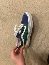 Vans Old Skool Yacht Club Colorblock Blue/Green/Yellow - Image 1