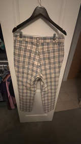 Burberry Nova Check Pants Beige - Image 5