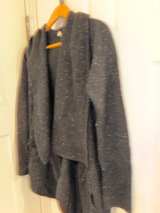 Margaret O'Leary Black Sweater Throw Cardigan Womens - Image 2