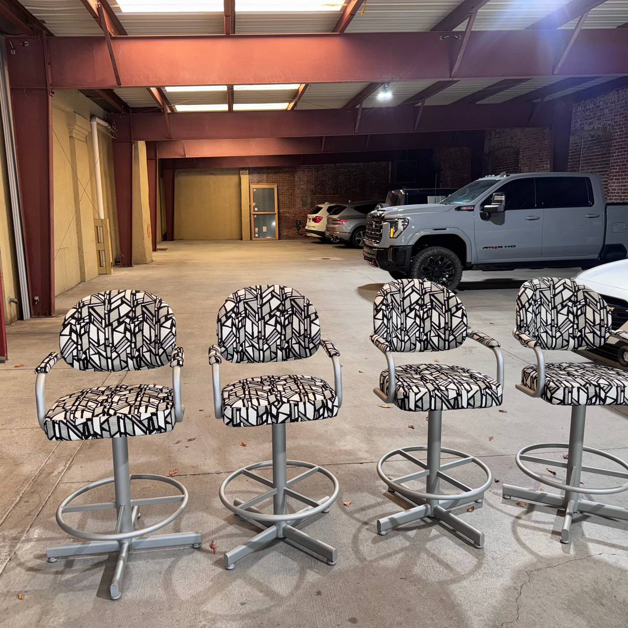 Mid-century modern bar stools