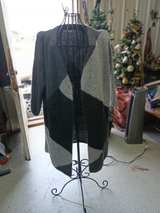 Open Front Colorblock Knit Cardigan - Image 2