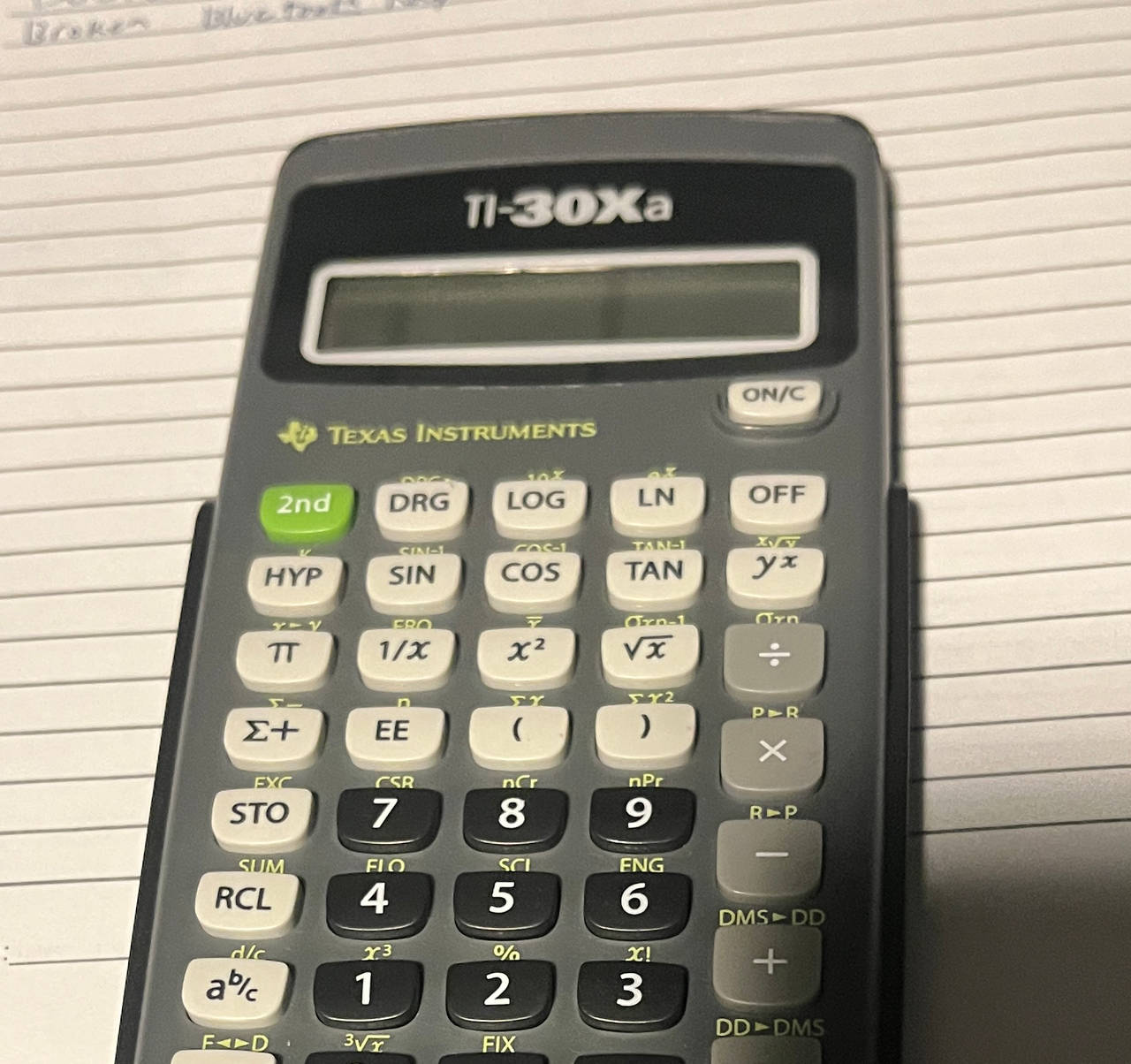 Texas Instruments TI-30Xa Scientific Calculator
