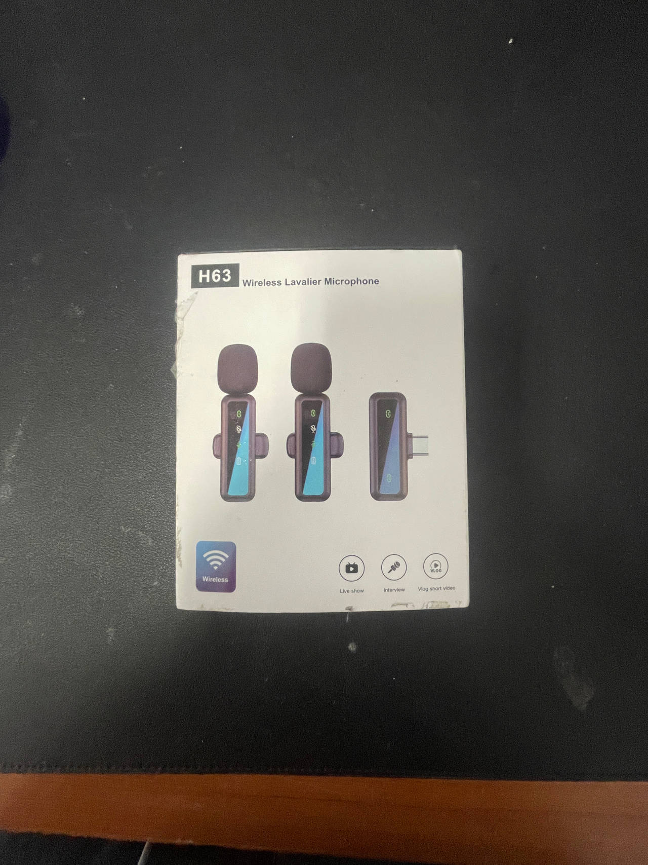 H63 Wireless Lavalier Microphone