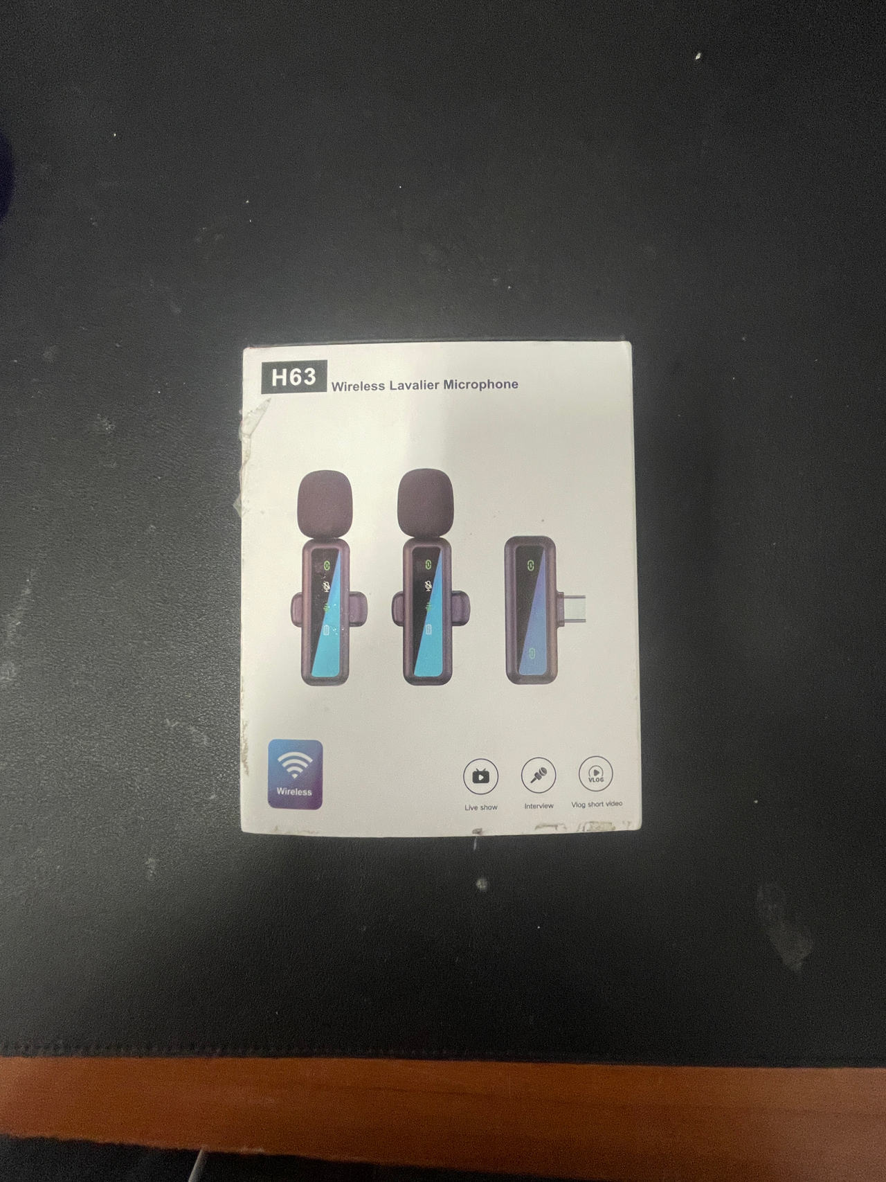 H63 Wireless Lavalier Microphone