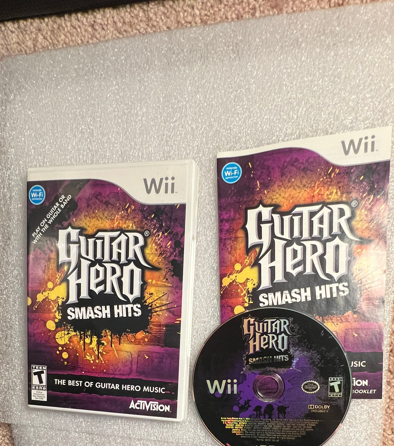 Guitar Hero Smash Hits - Nintendo Wii