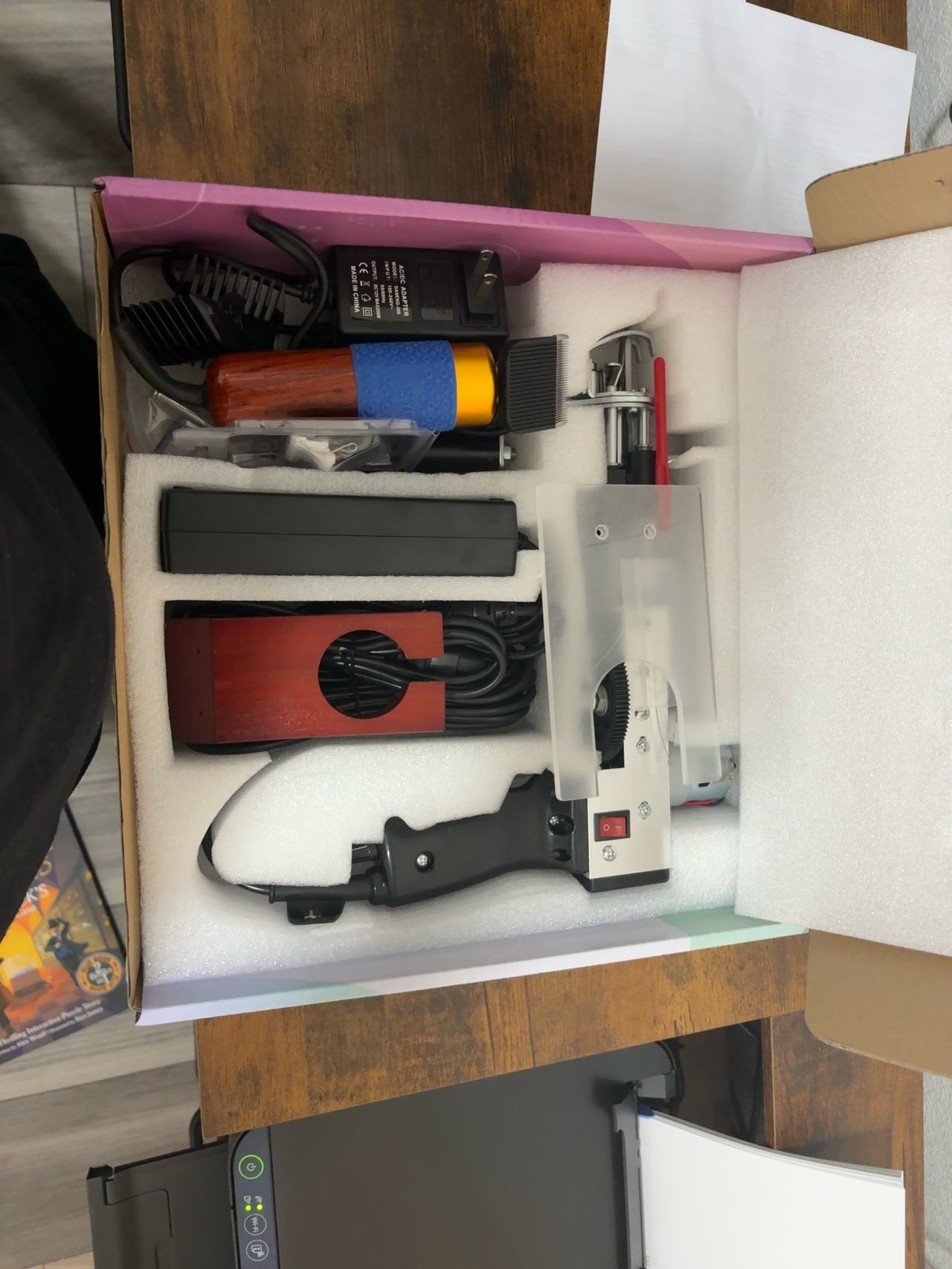 INTBUYING 2-in-1 Electric Rug Tufting Gun