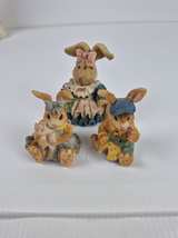 Boyds Bears & Friends Bunny Figurine Set - Image 2
