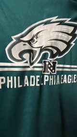 Fanatics Philadelphia Eagles Midnight Green Quarter-Zip Pullover size L - Image 7