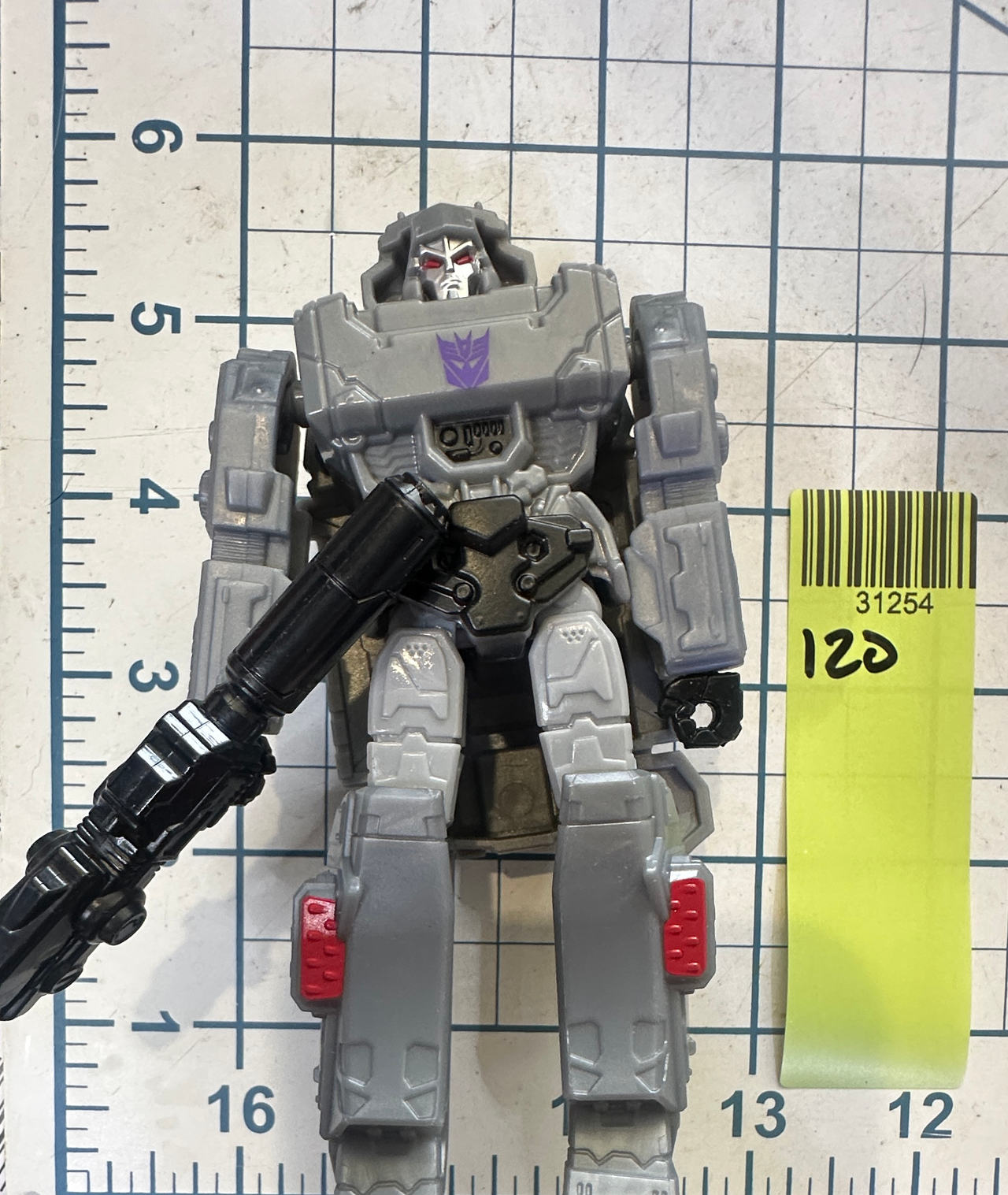 Transformers Cyberverse Warrior Class Megatron Action Figure
