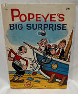 Popeye's Big Surprise Wonder Book 1962 Vintage - Image 1