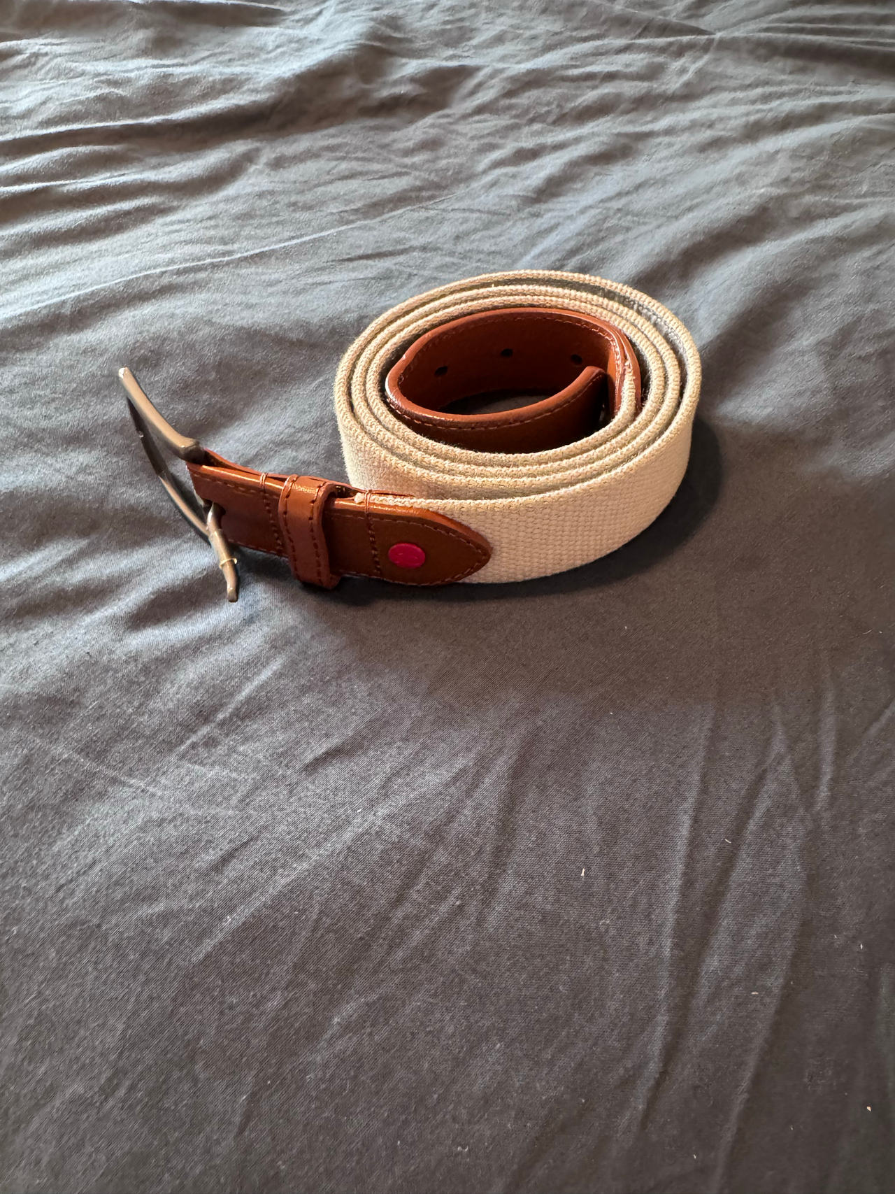 Aiken Golf Club Canvas Belt Solid Cloth Imperial 1912 - Size 44