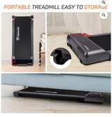 BalanceFrom SlimFold Dual-Mode Walking Pad Compact Under-Desk Electric Treadmill - Image 3