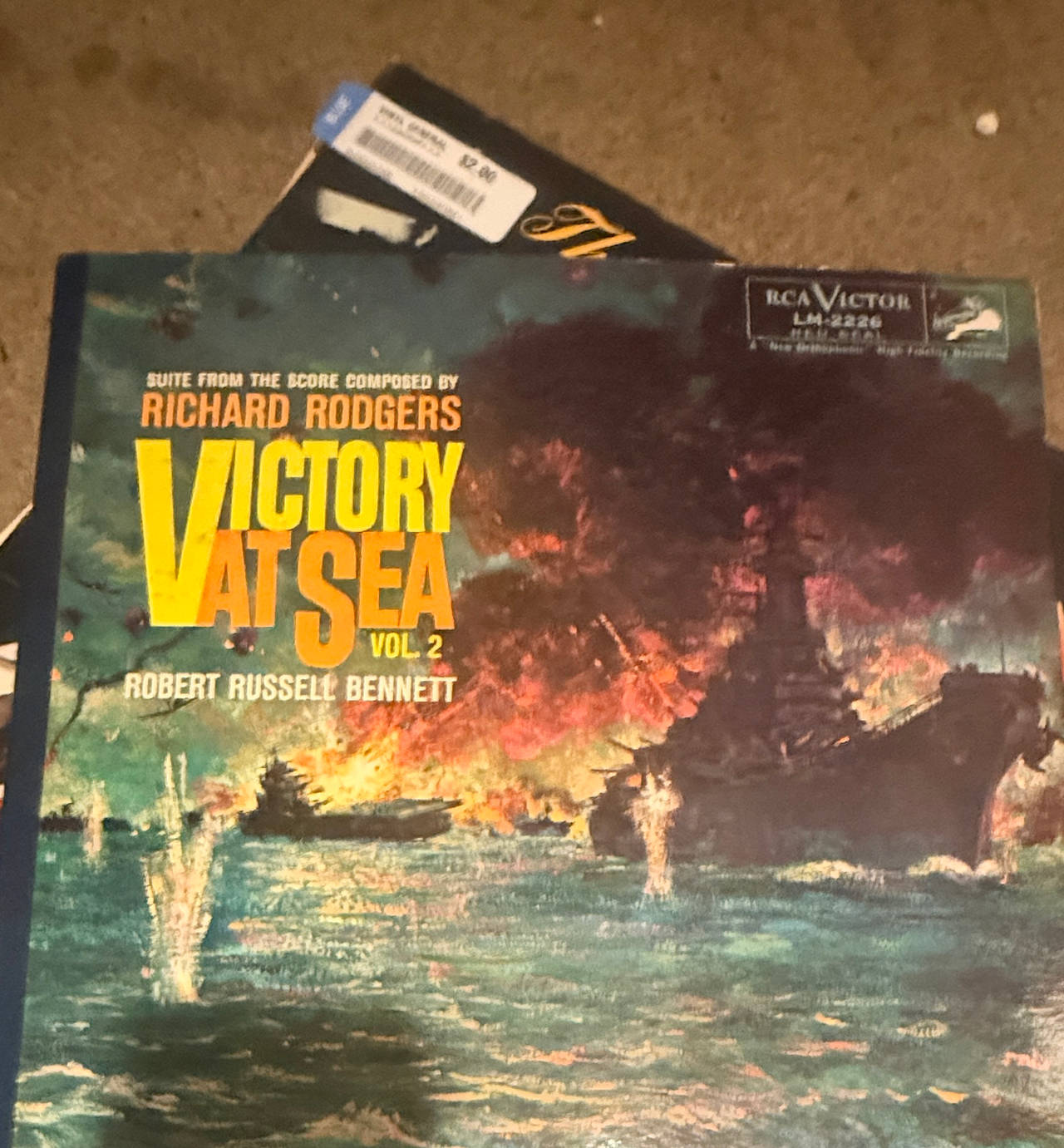 Richard Rodgers - Victory at Sea Vol. 2 (RCA Victor LM-2226)