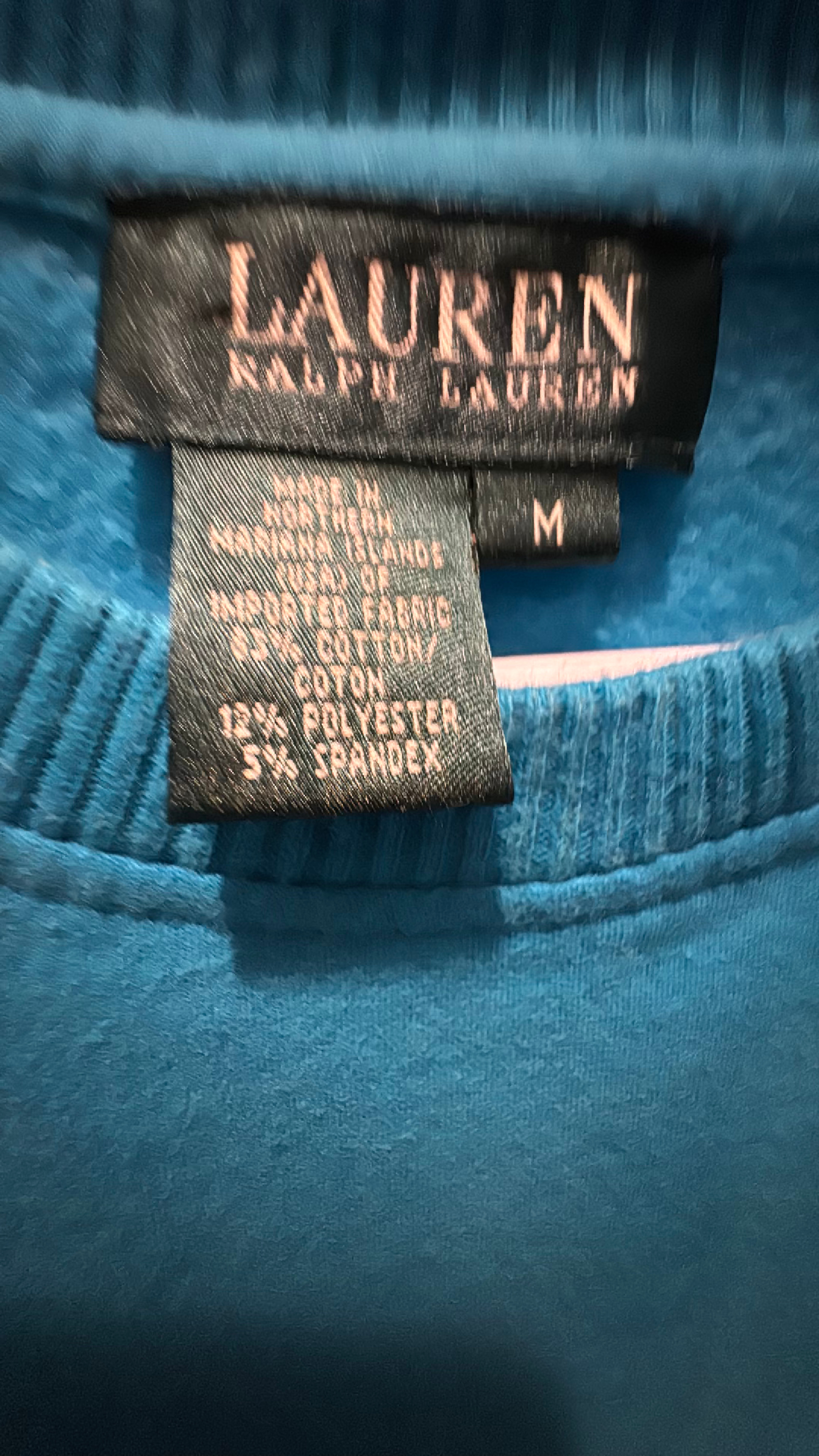 Ralph Lauren Women's Blue Long Sleeve Pullover - Image 4