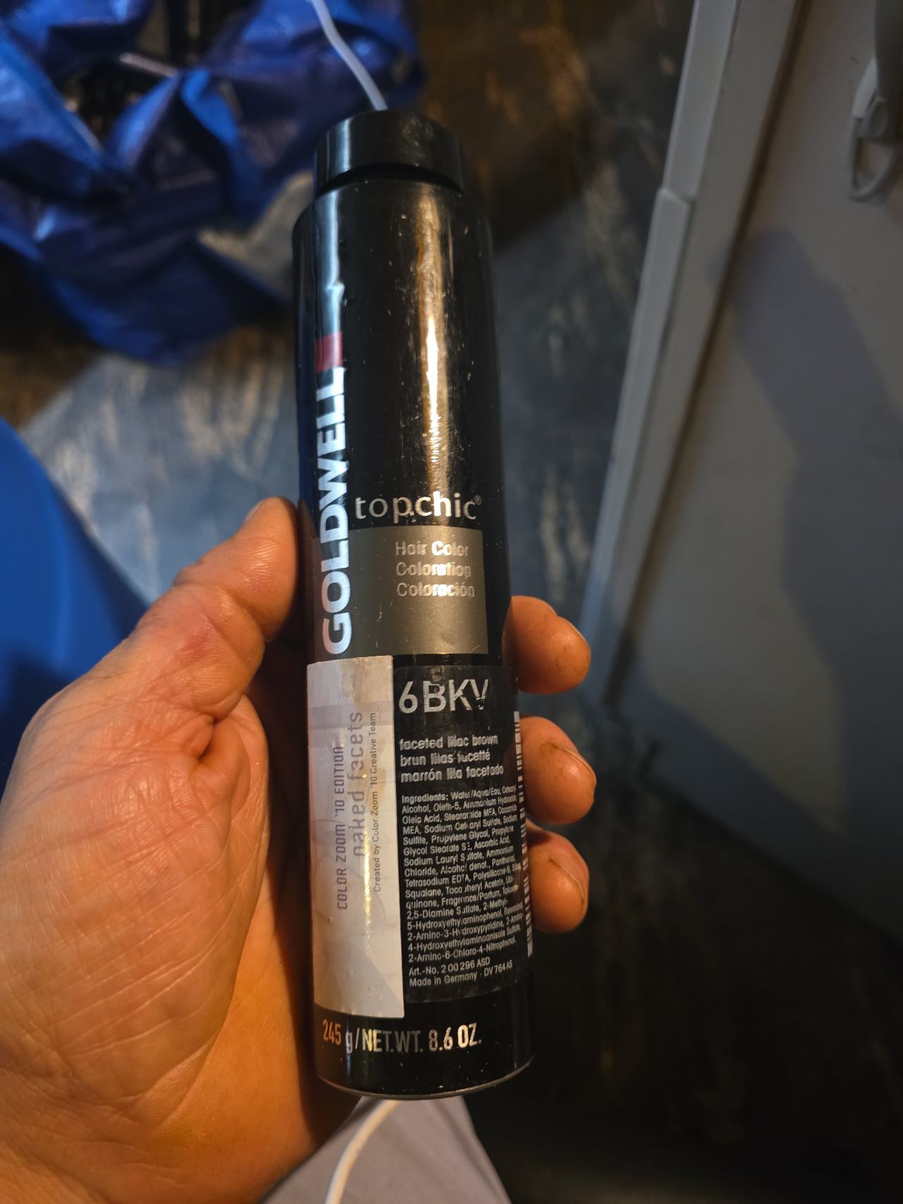Goldwell Topchic Hair Color 6BKV Faceted Lilac Brown