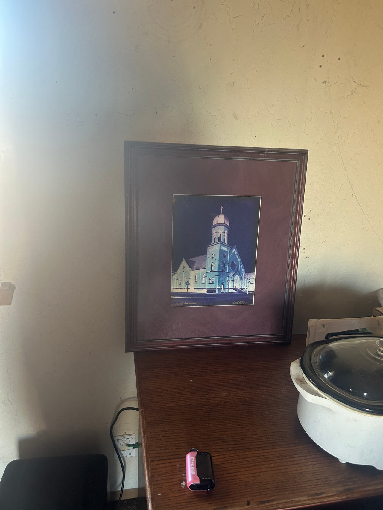 Framed Church Art Print