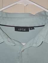 Men's Apt 9 Essential Polo Light Blue Size XL Short Sleeve Solid - Image 3