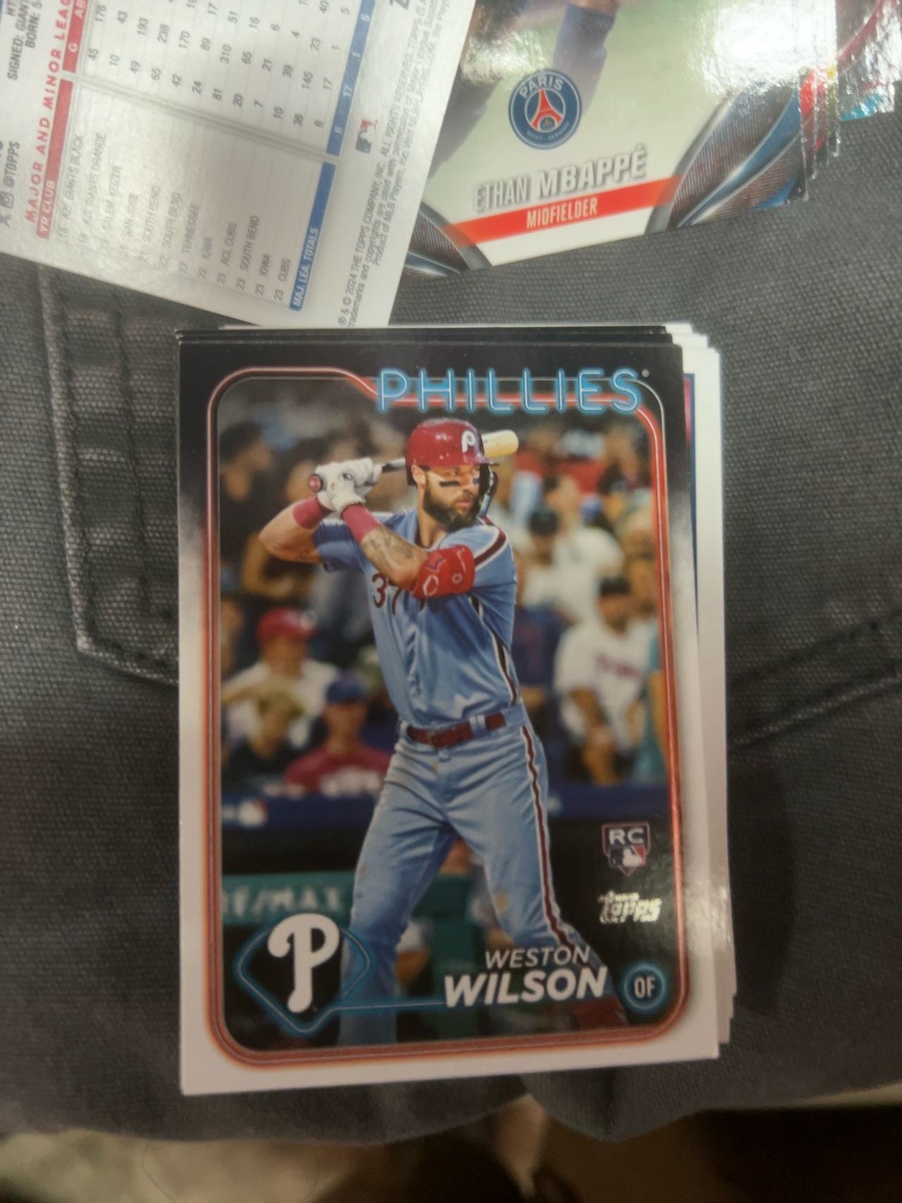 Topps Chrome 2024 Weston Wilson #658 Superfractor