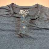 Helix Men's Short Sleeve Henley T-Shirt - Image 1