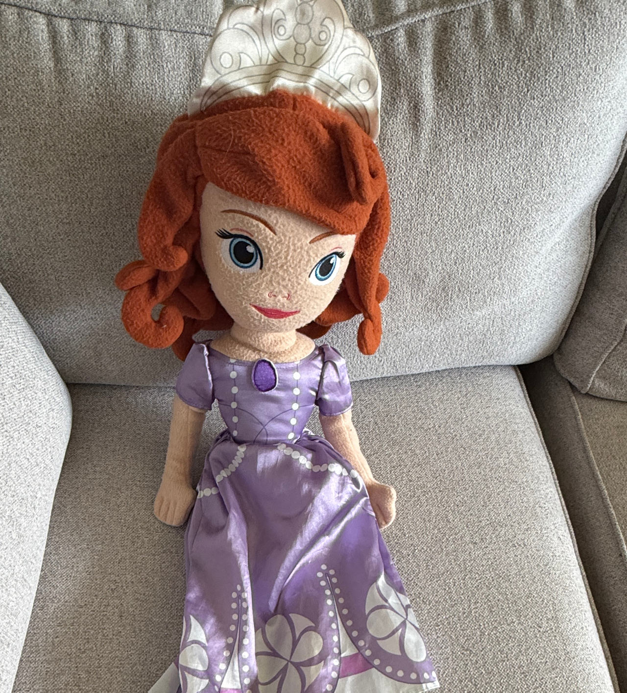 24” Huge Disney Sofia the First Plush Doll big stuffed animal pillow toy kids