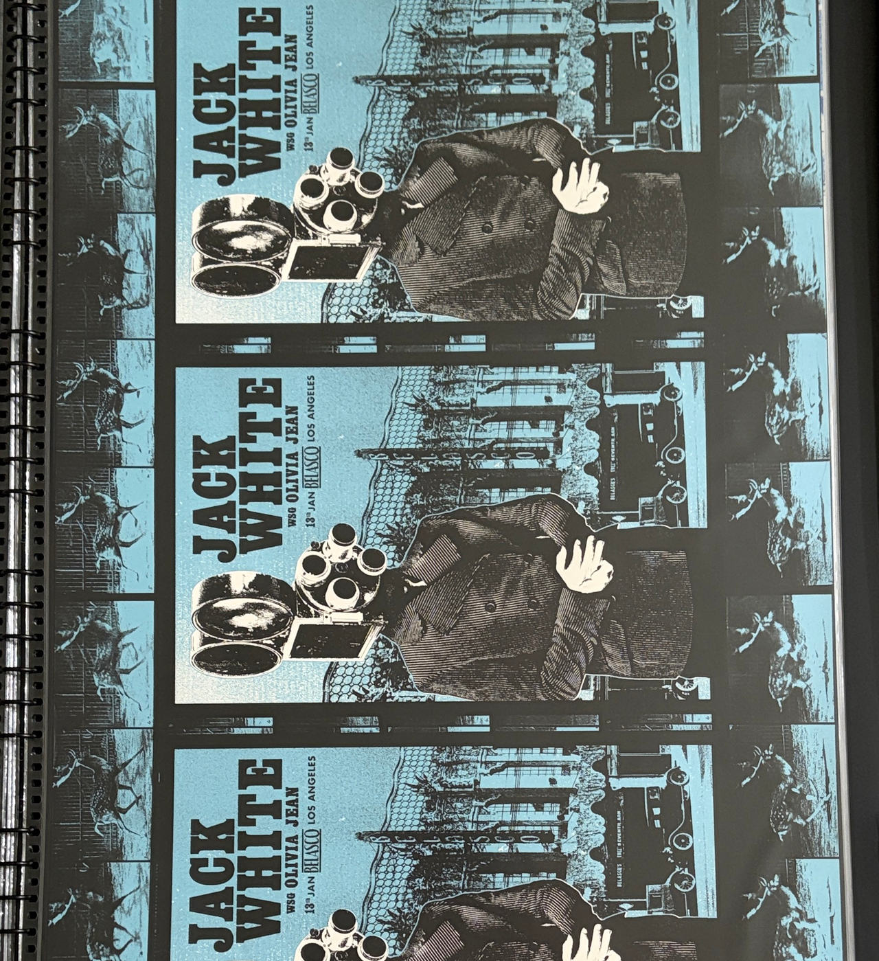Jack White The Belasco Los Angeles 2023 Concert Poster