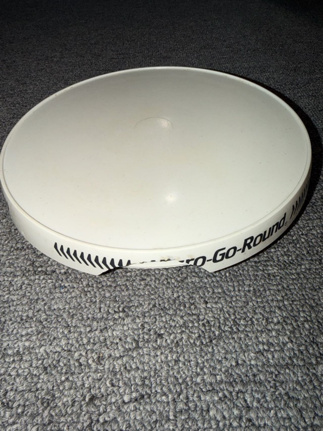 CRACKED SIDE Nordic Ware Micro Go Round Plus 9.5" Microwave Turntable