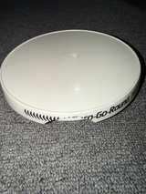 CRACKED SIDE Nordic Ware Micro Go Round Plus 9.5" Microwave Turntable - Image 1