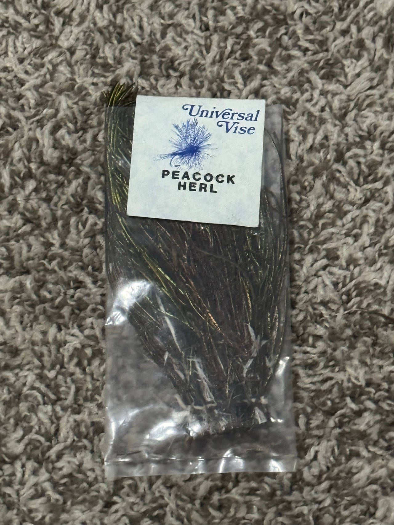 Universal Vise Peacock Herl