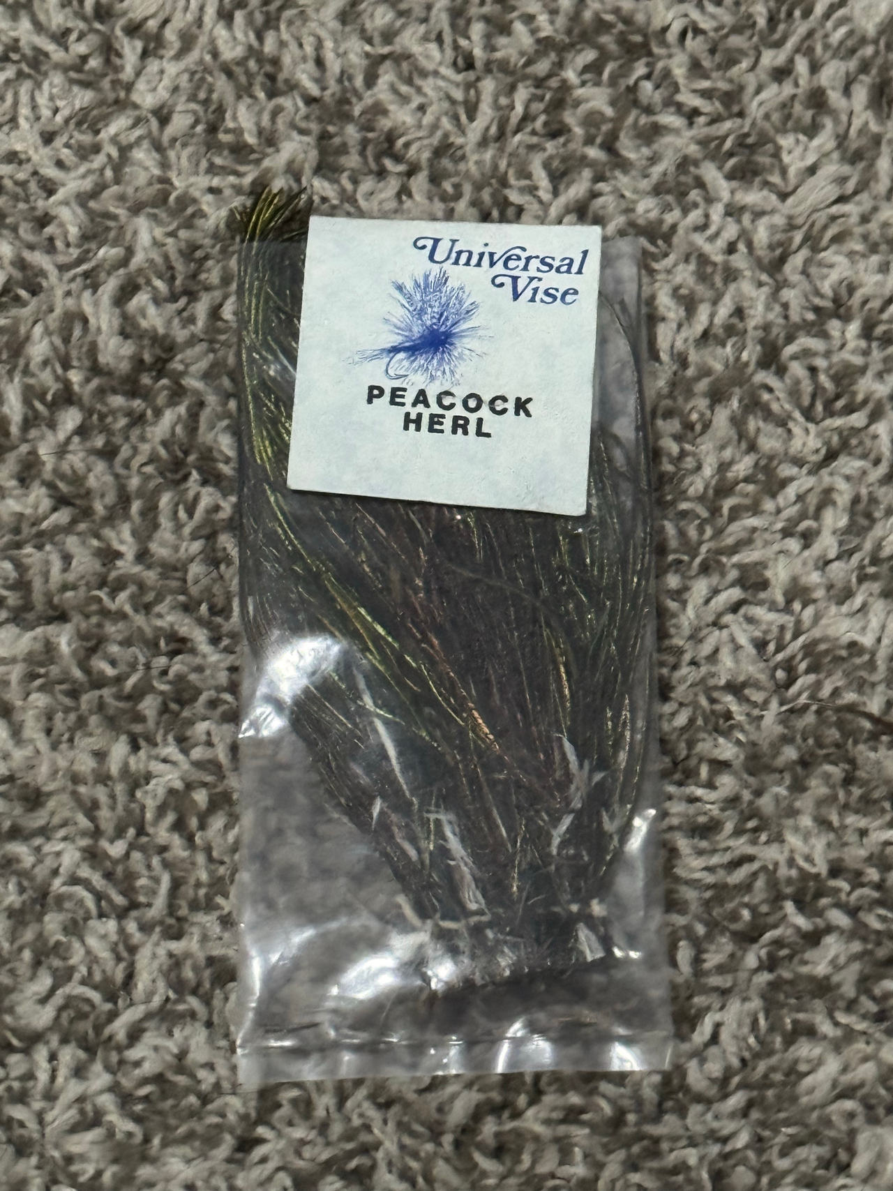 Universal Vise Peacock Herl