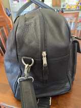 Latico NJUSA Black Leather Tote Travel Bag - Image 7