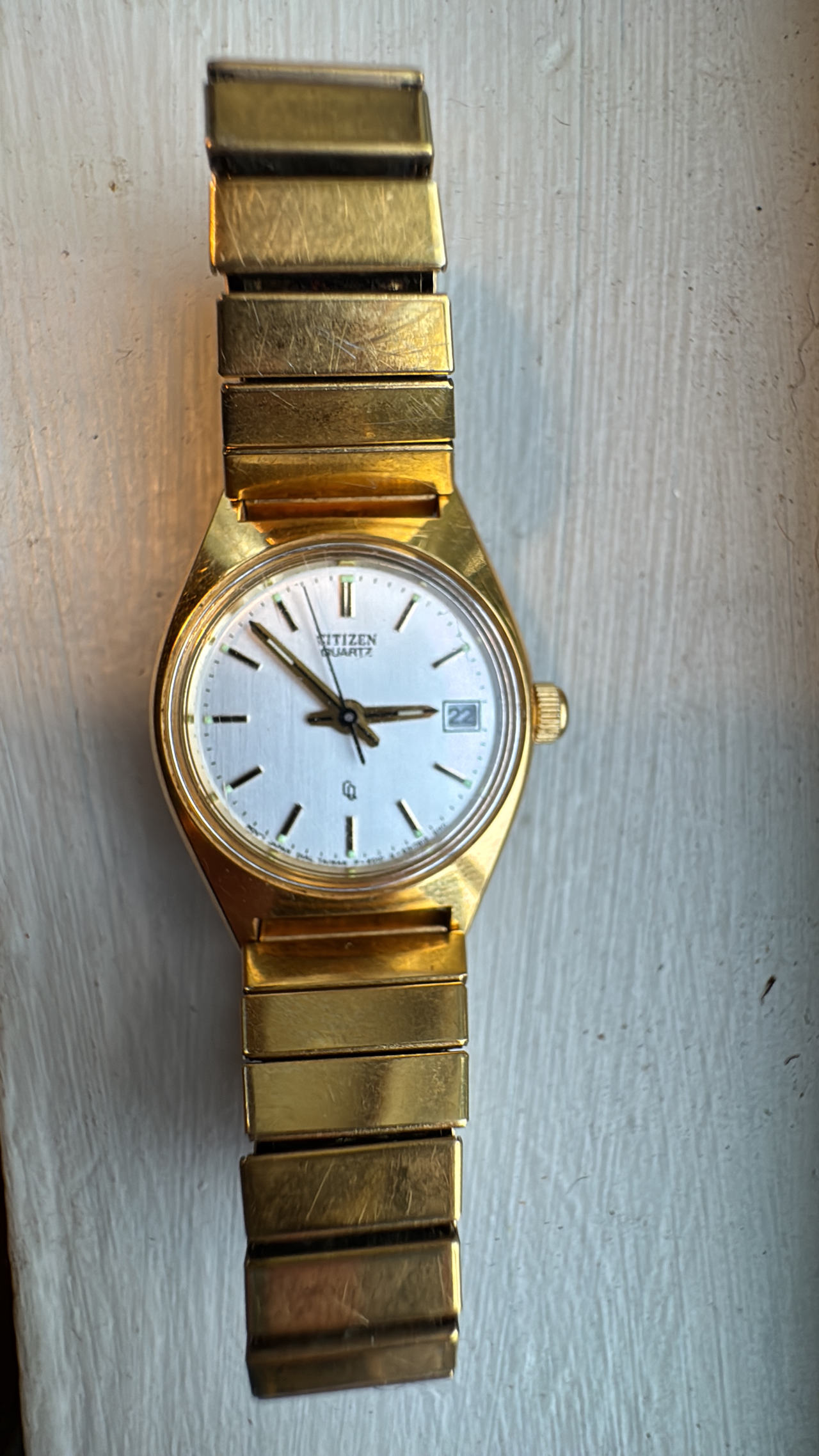 Citizen Quartz Gold-Tone Watch