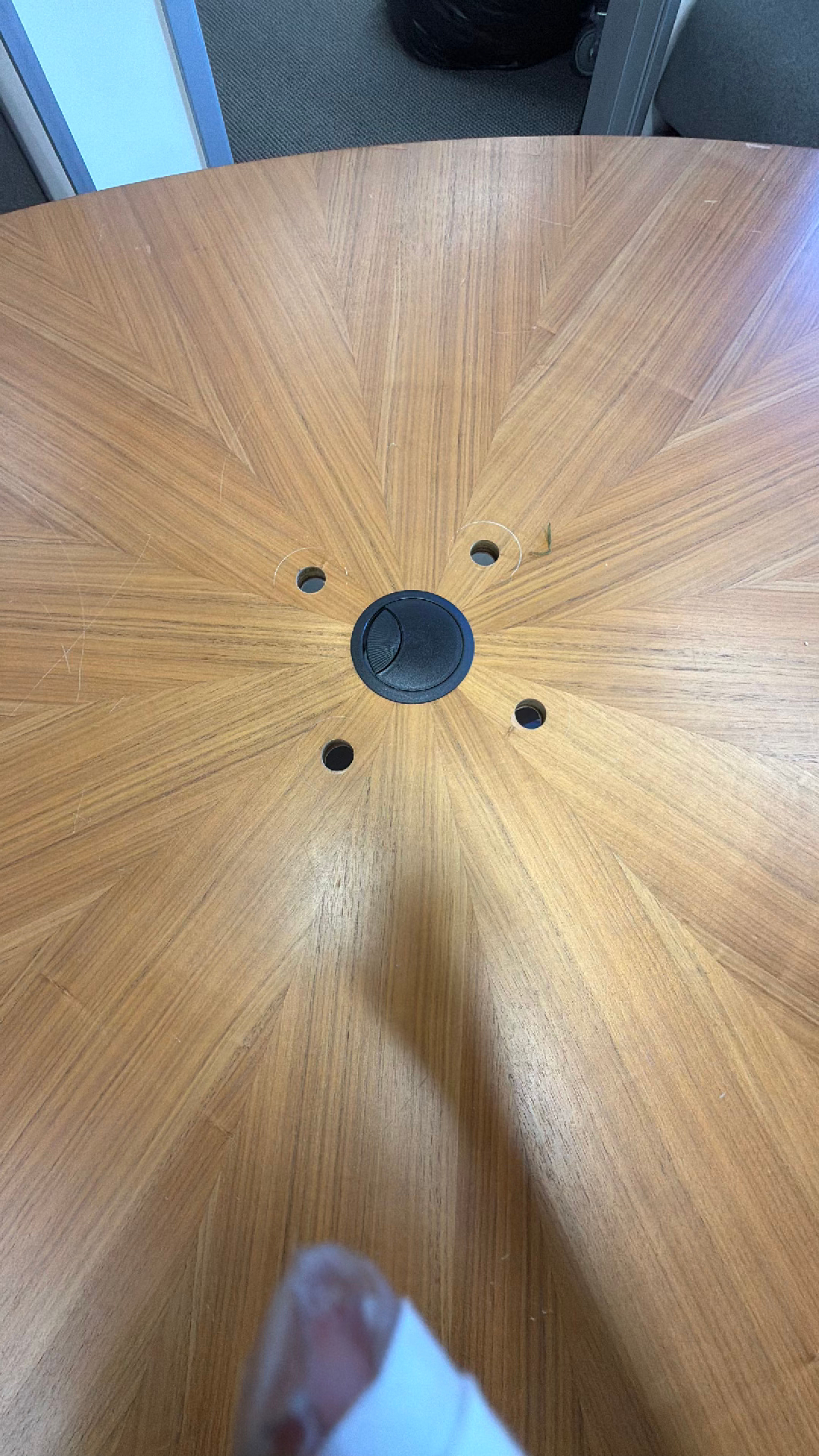 AllModern Fenway Oval Office Table - Image 3