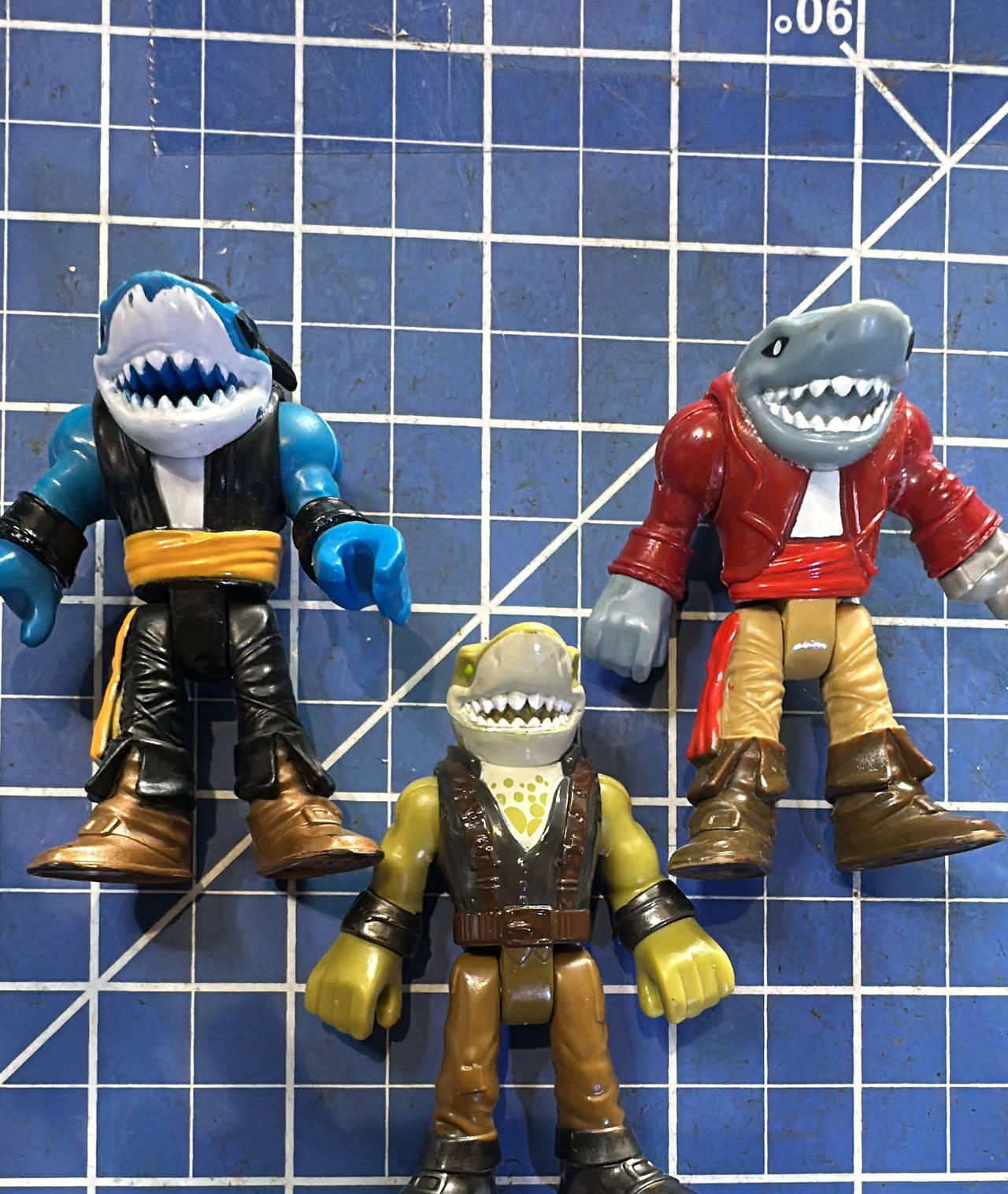 Fisher-Price Imaginext Shark Pirates Action Figures Lot