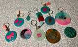 Handmade Resin Glitter Keychains - Image 8