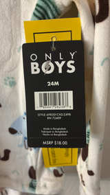 Only Boys Dog Print 2-Piece Pajama Set - Image 4