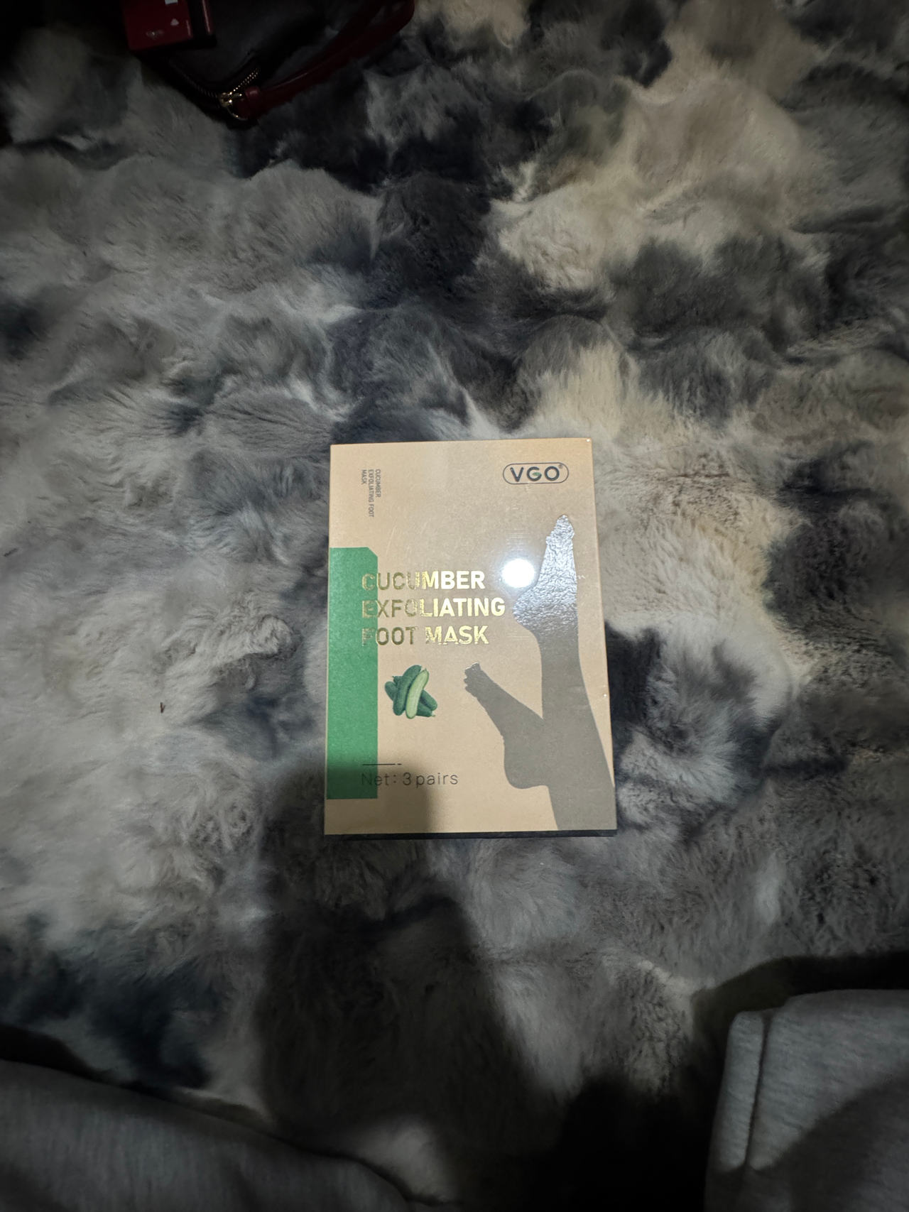 VGO Cucumber Exfoliating Foot Mask 3 Pairs
