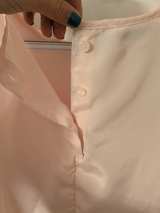 Christie & Jill Vintage Satin Blouse - Image 4
