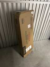 Yaheetech Gray Metal Console Table with Drawer - Image 3