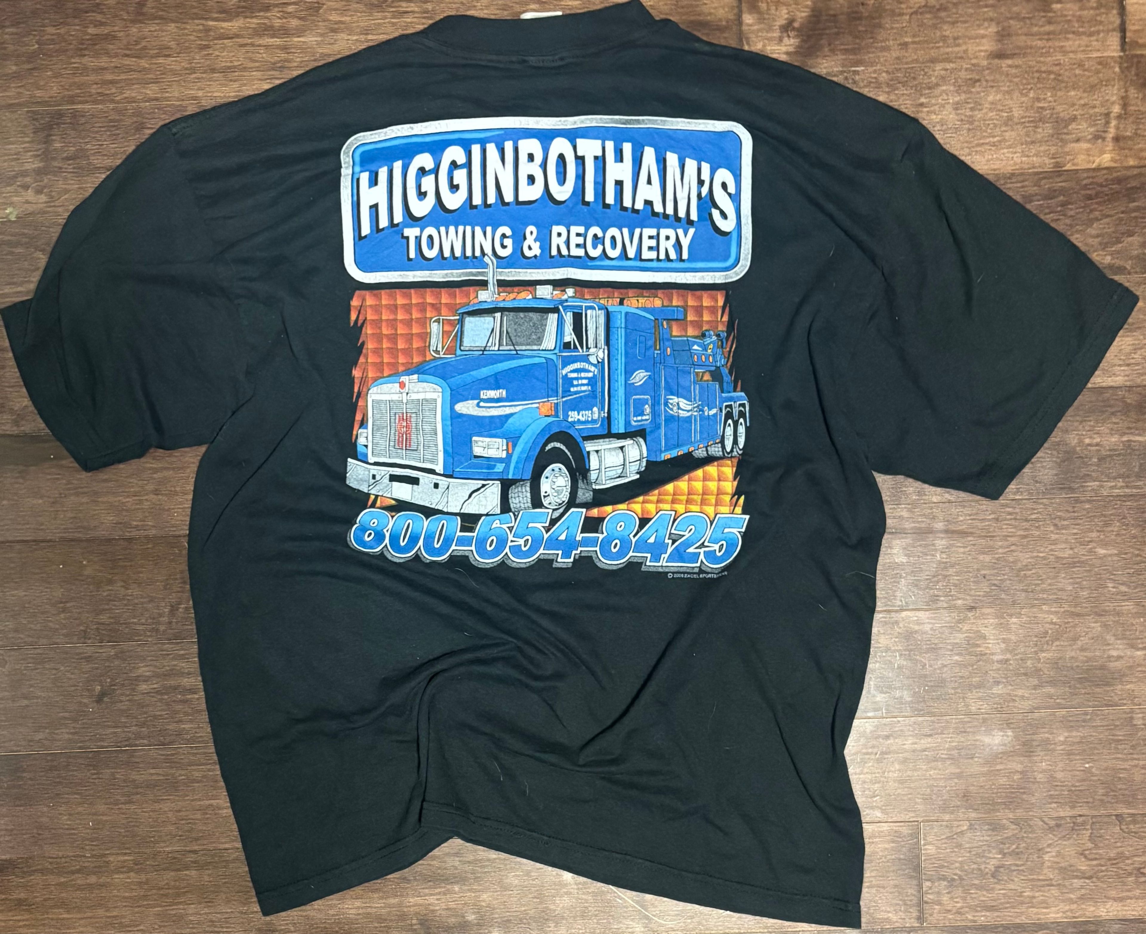 Higginbotham's Towing & Recovery T-Shirt - Image 2