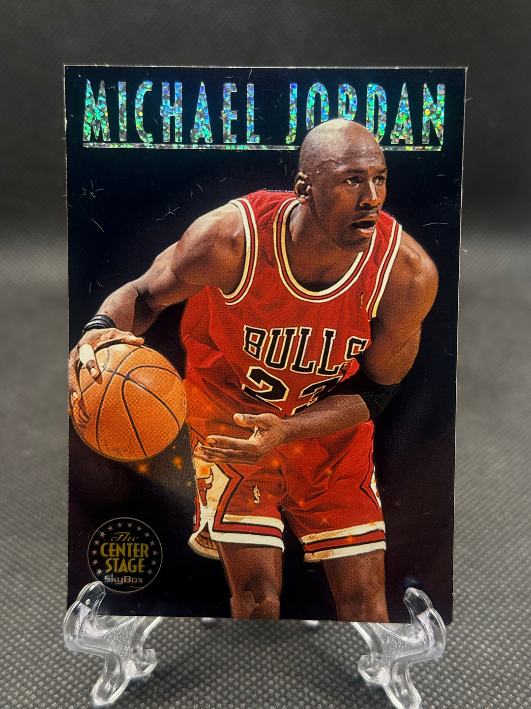 1992-93 SkyBox Center Stage Michael Jordan #CS1