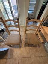 Wooden  Dining Table and 6 Chairs - Image 3