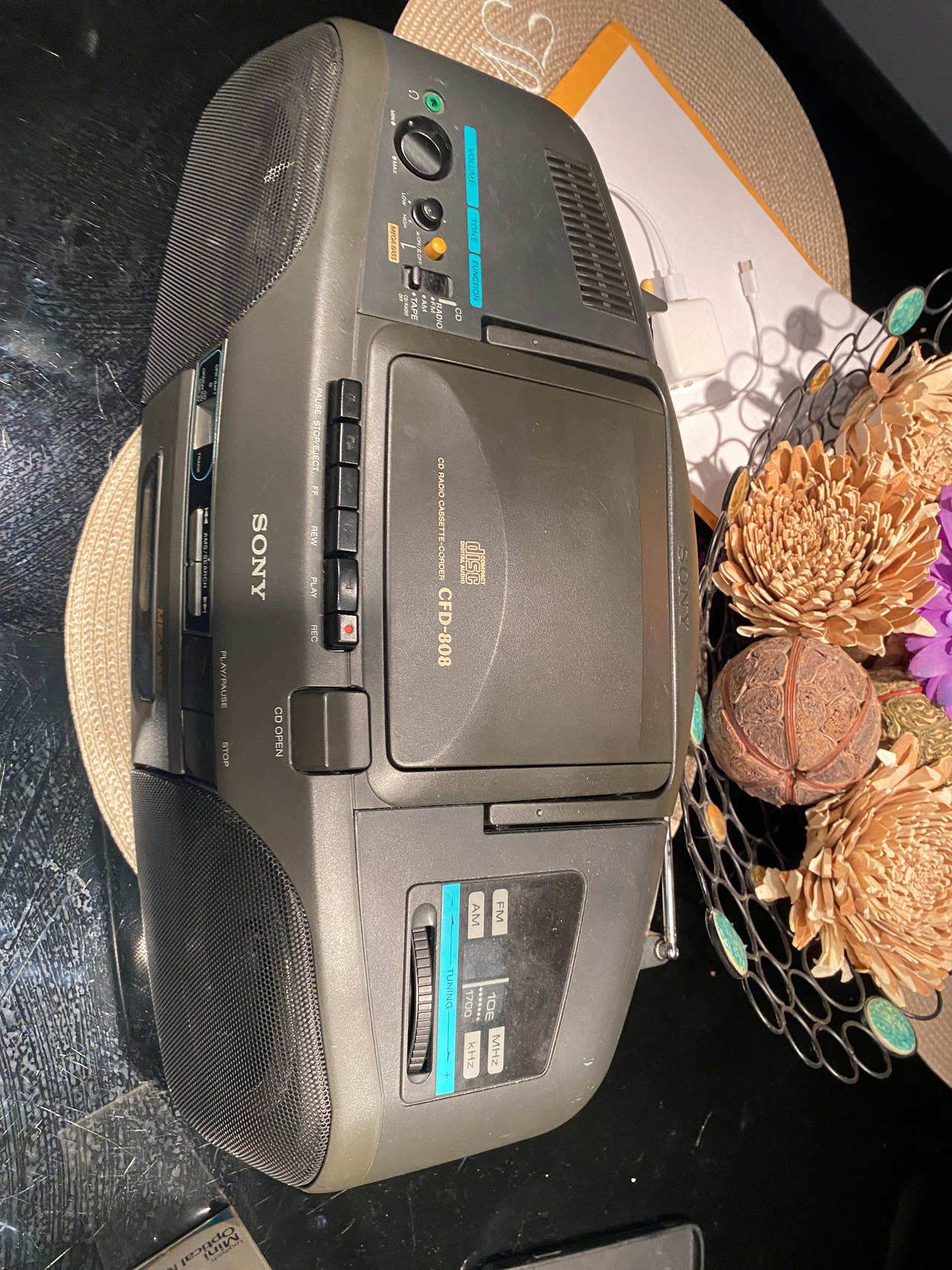 Sony CFD-808 CD Radio Cassette-Corder