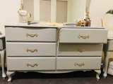 French Provincial Dresser with Mirror and Bedside Tables - Image 4