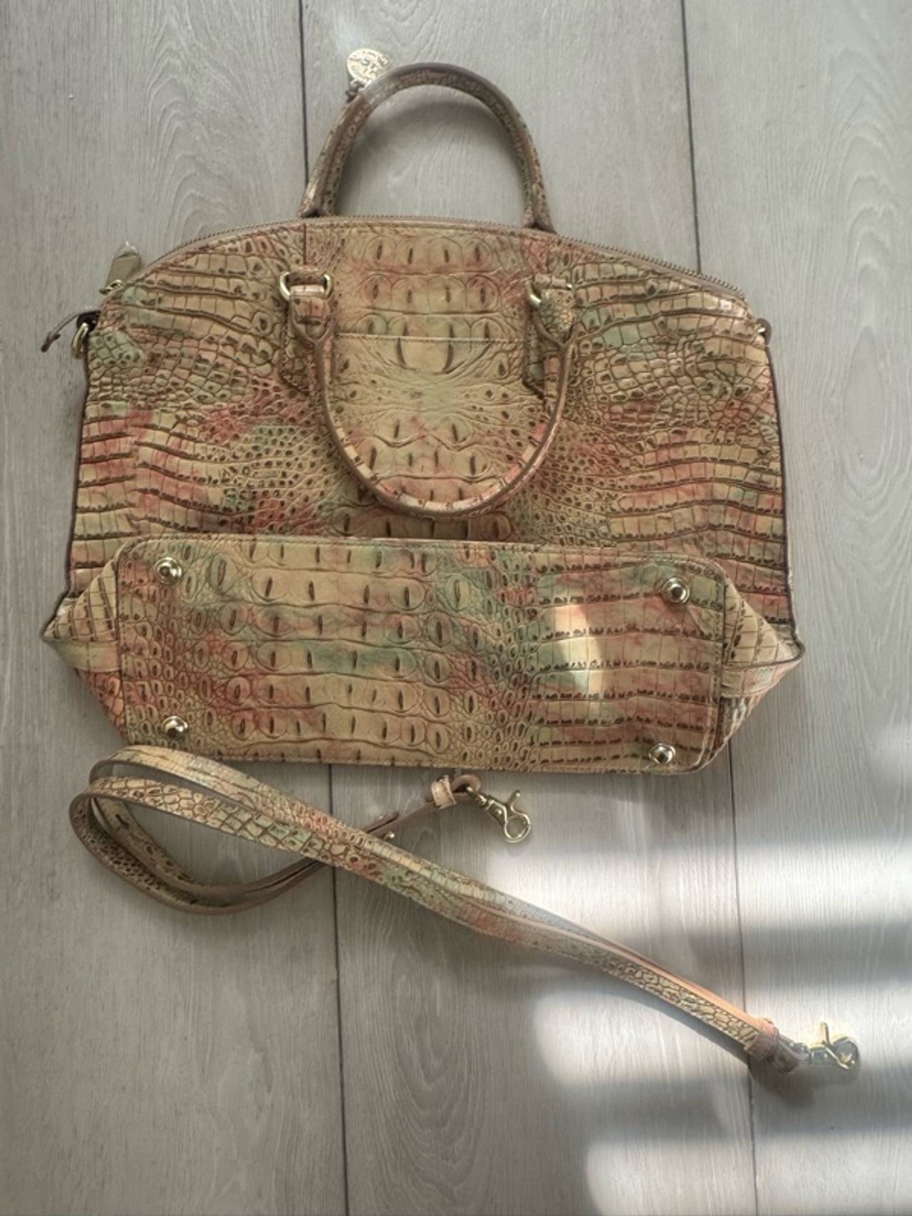 Brahmin Duxbury Satchel Sandstone Large