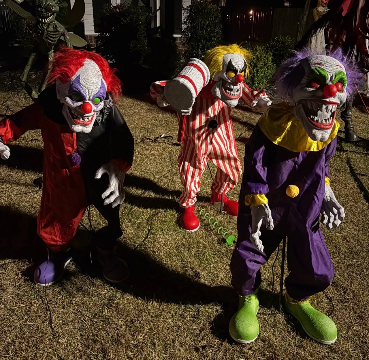 Home Accent Clown Trio Animatronics