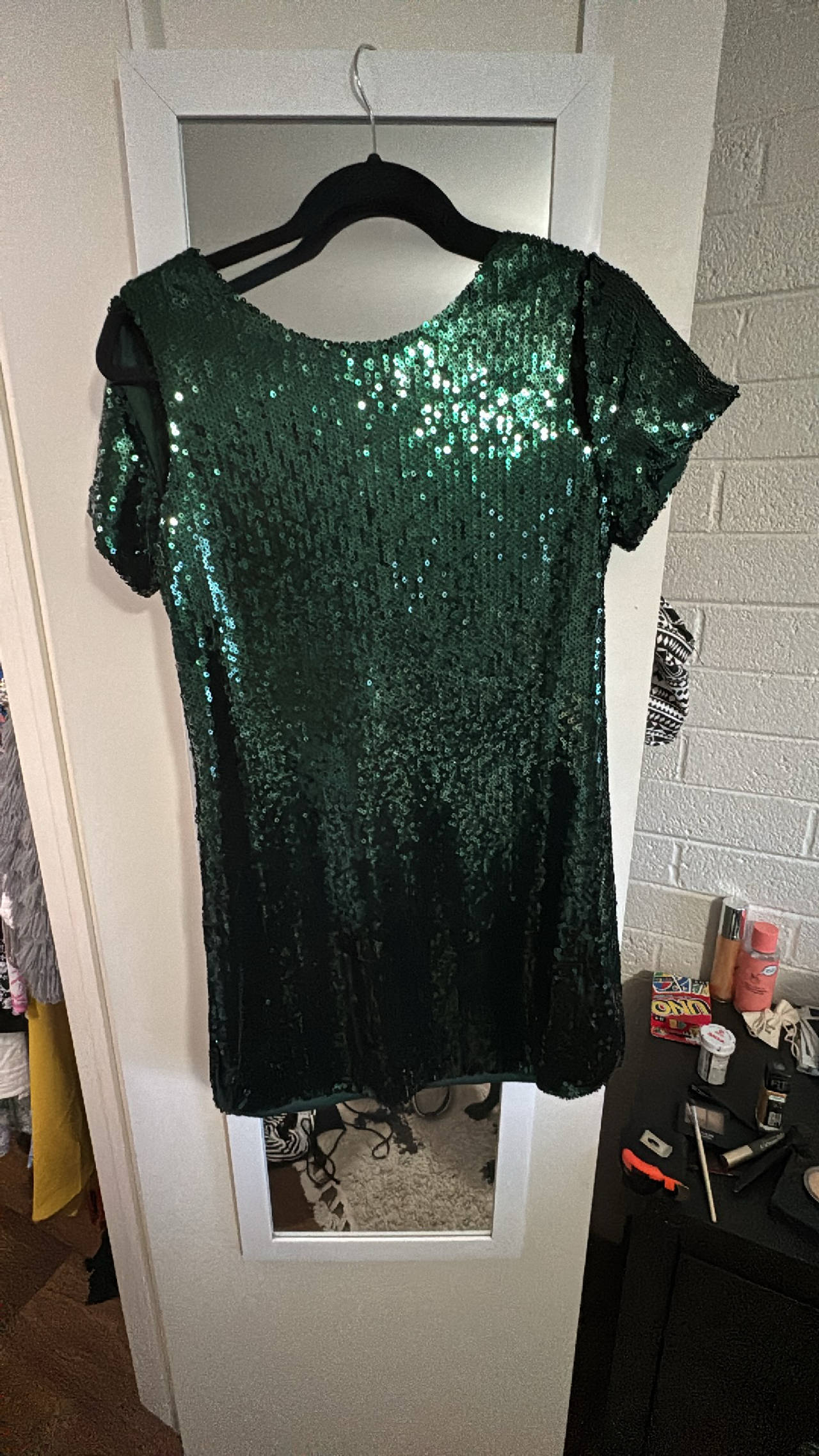 Green Sequin Dress